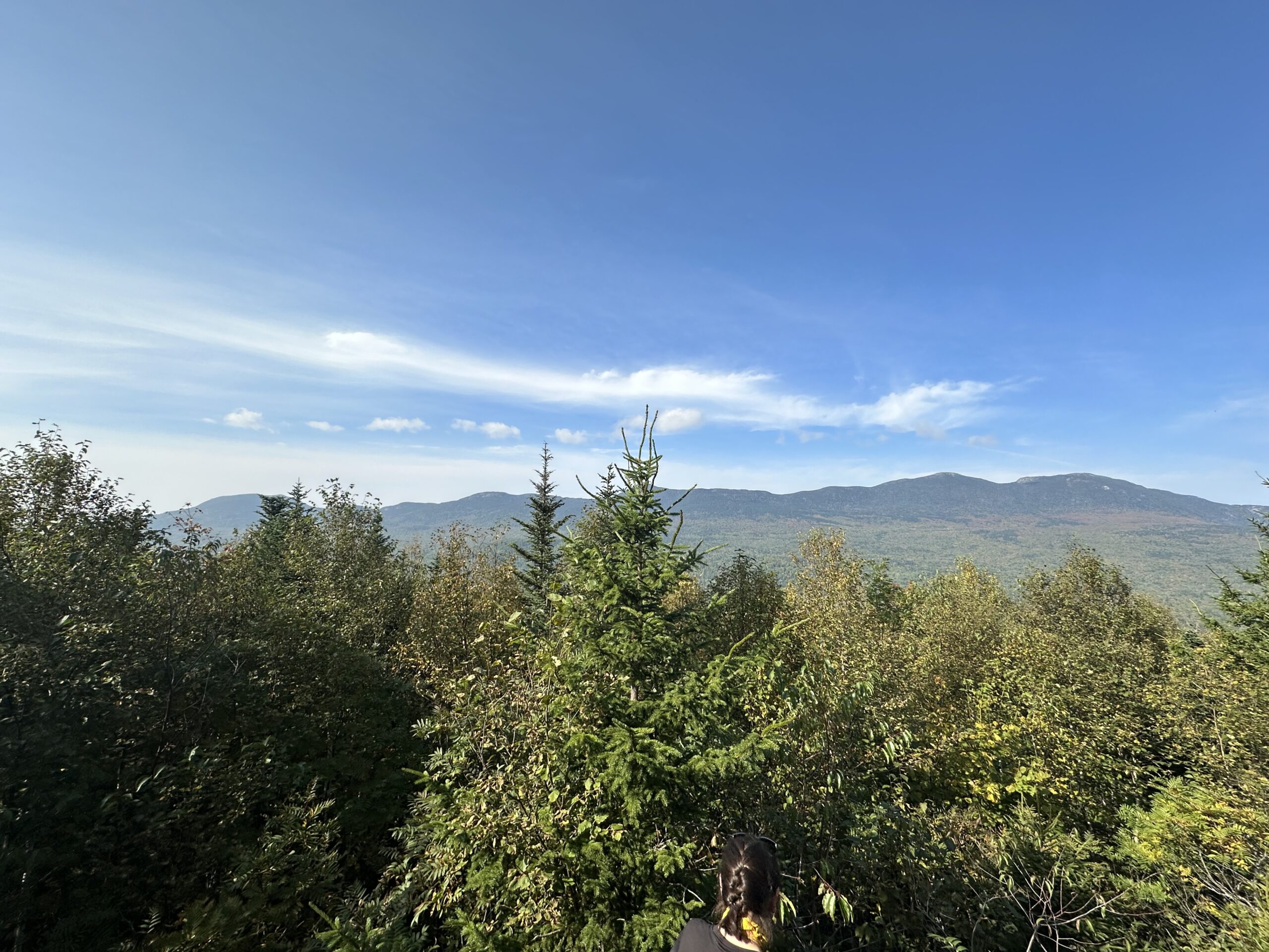 Bigelow Range from Stratton Brook Hut