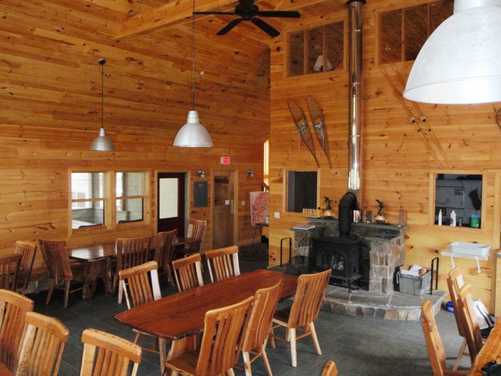 Dining room at Poplar Hut