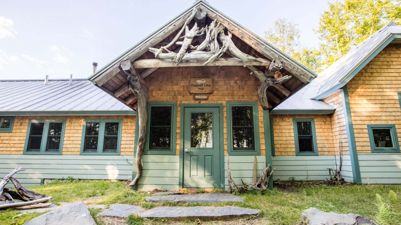 Front door of Flagstaff during summer