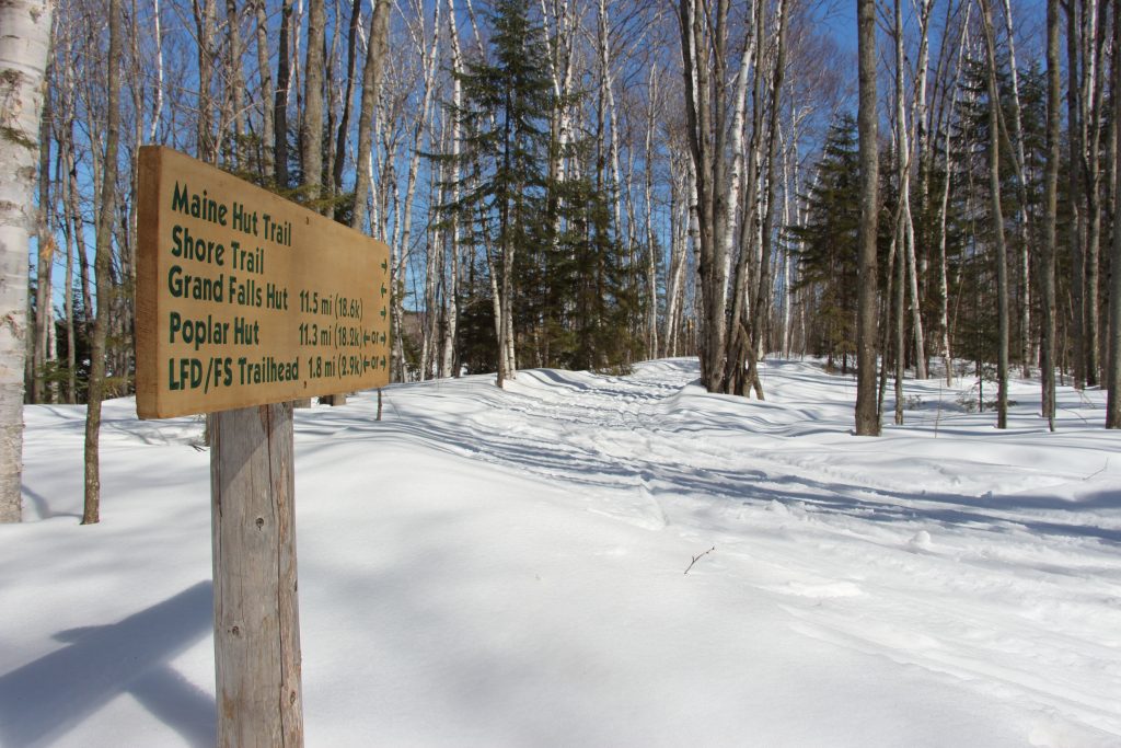 Trail sign