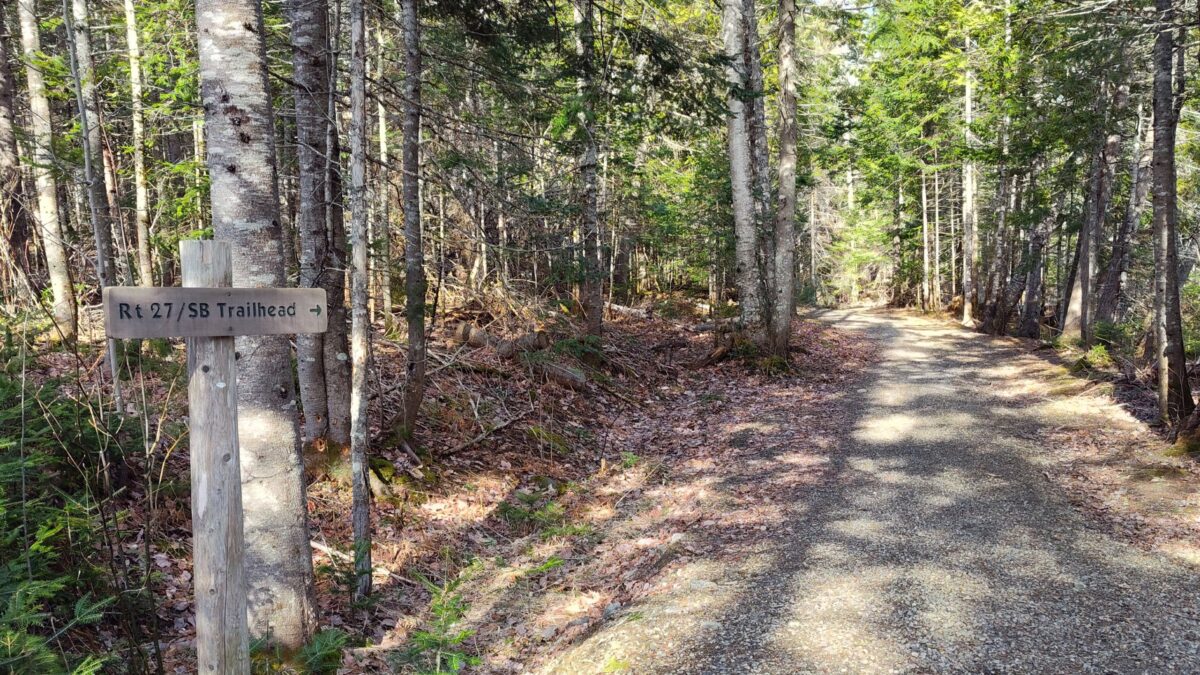 Stratton Brook Hut Trailhead