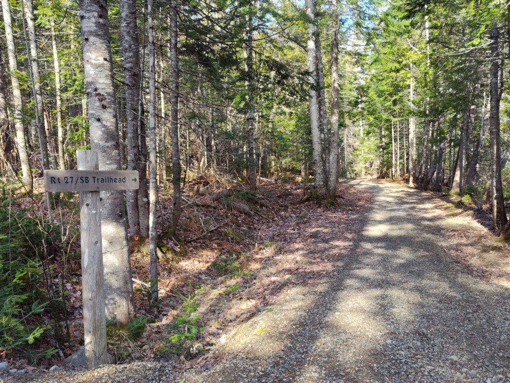 Stratton Brook Hut Trailhead