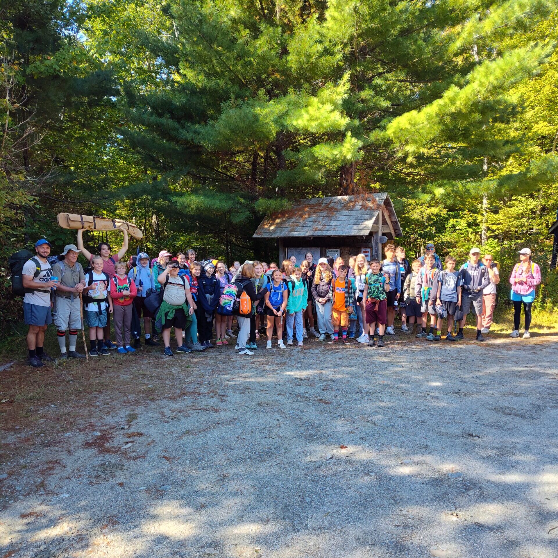 Stratton School at the Flagstaff Trailhead