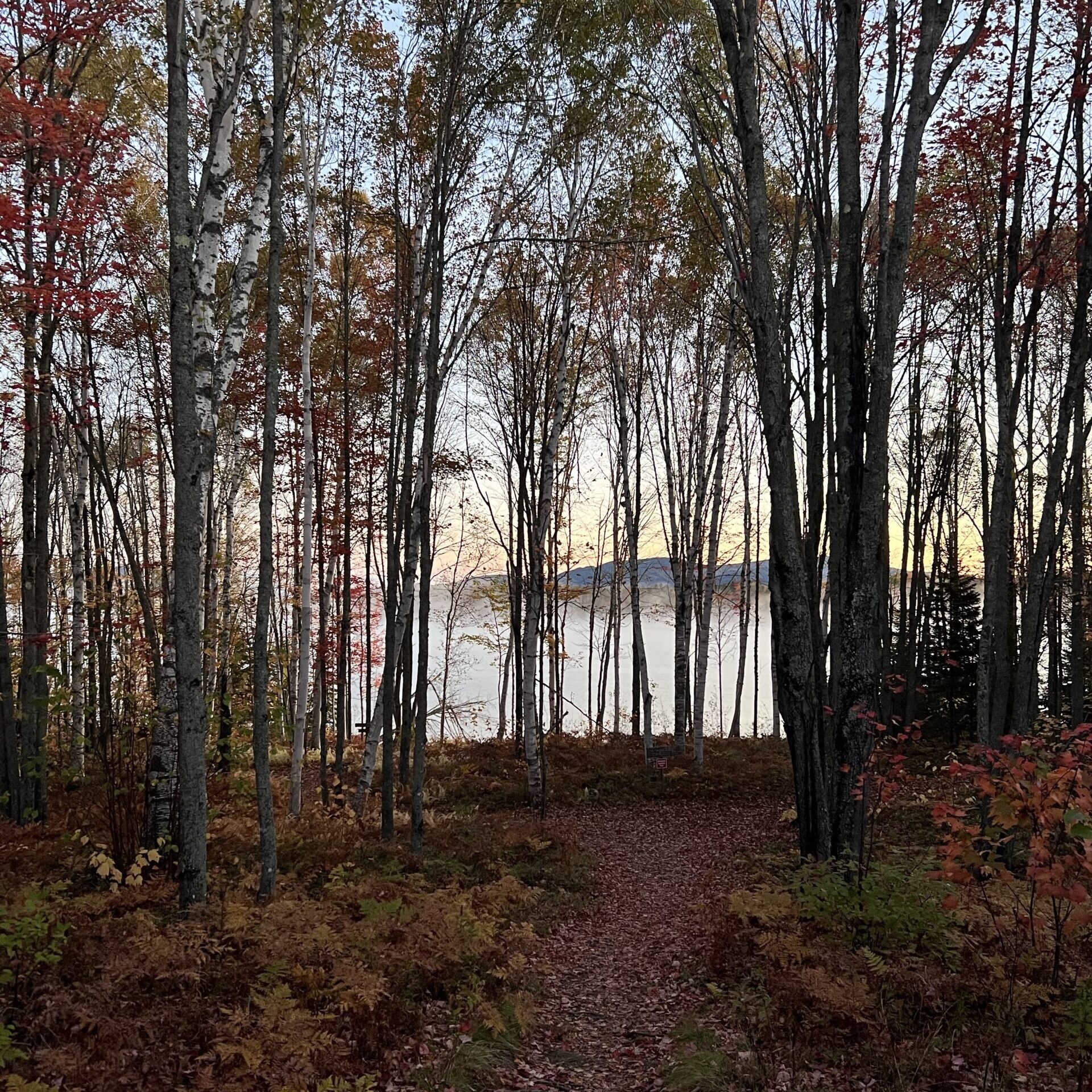 sunrise on Flagstaff