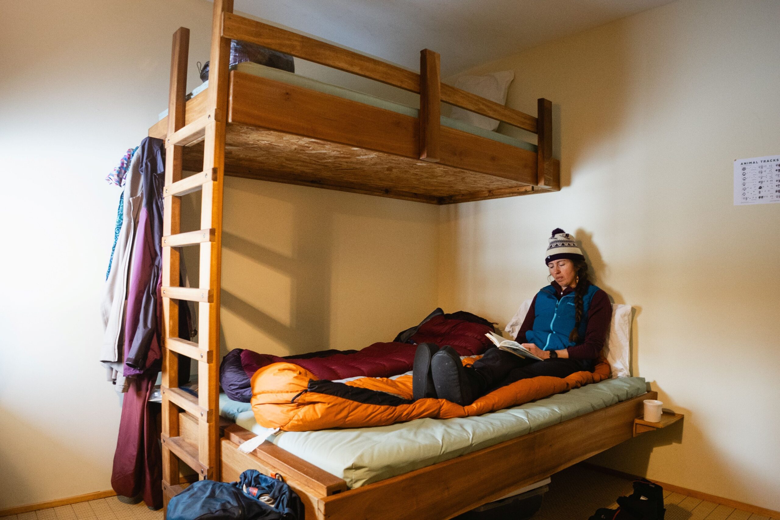 Stratton Brook Hut Bunkroom Horizontal