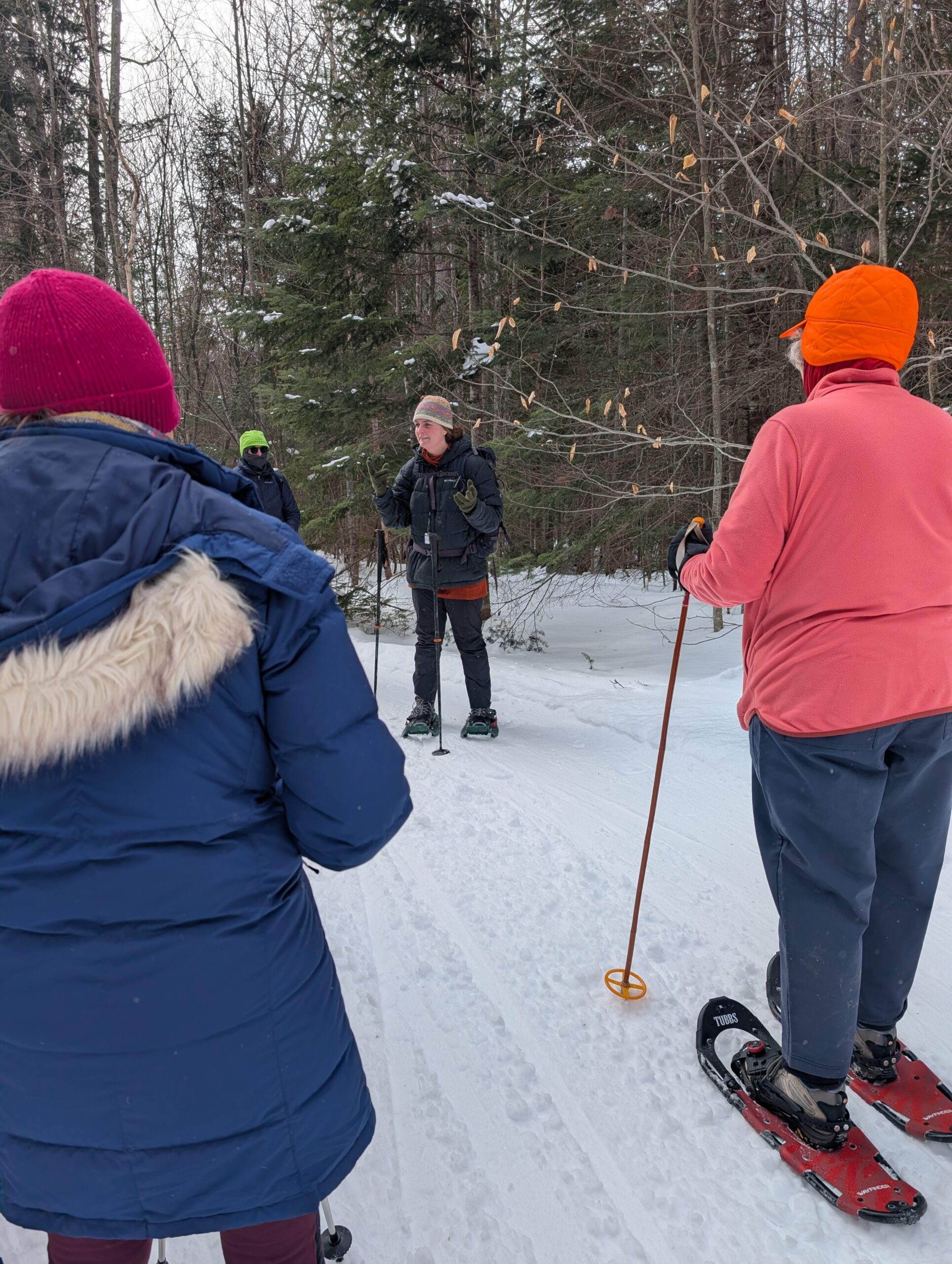 Maine Master Naturalist Erin Cunningham leads a talk