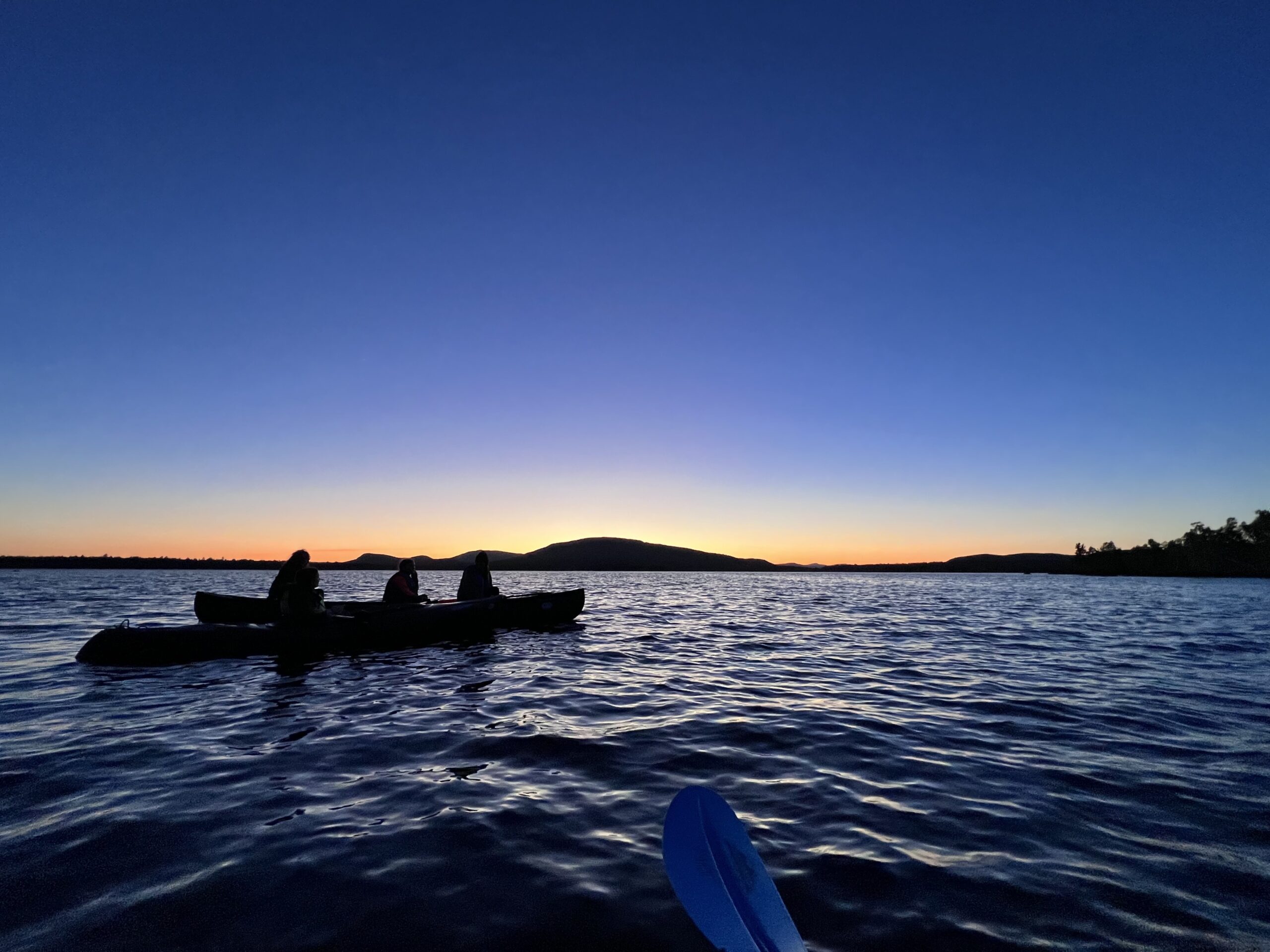 Sunset on Flagstaff Lake